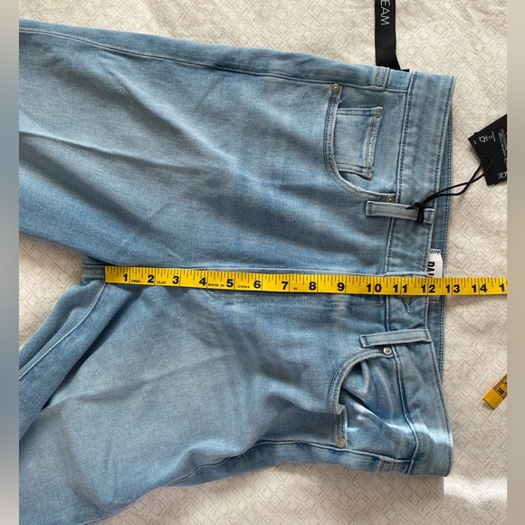 NWT Paige Charlie high rise super flare jeans in “luminaries” light wash - Picture 15 of 15